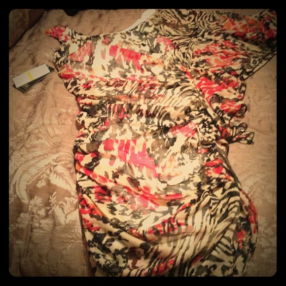 Animal print new dress