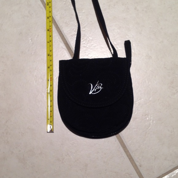 SOLD!!! vera bradley black microfibrer mini