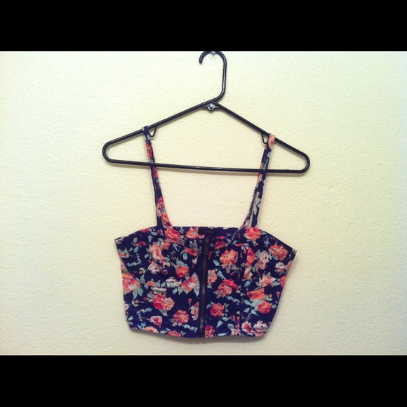  floral crop top 