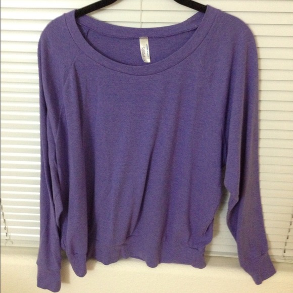 American Apparel Tri-blend reglan pullover M