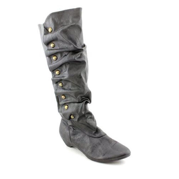 (Steve) Madden Girl Zaney Grey Paris Pull on Boots