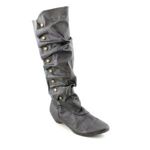 (Steve) Madden Girl Zaney Grey Paris Pull on Boots
