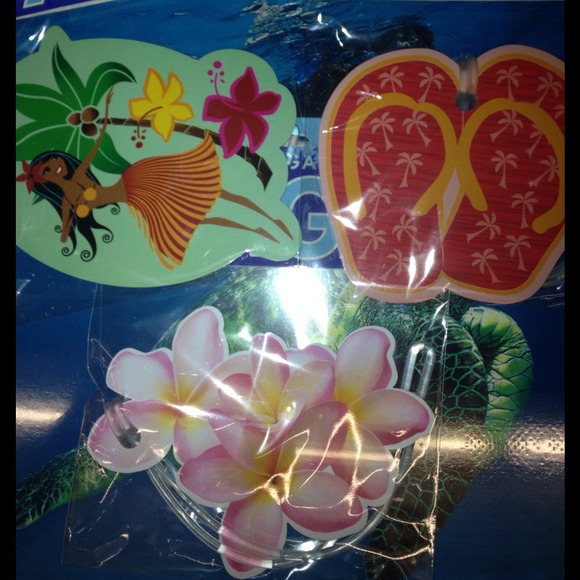 SOLD Cute Hawaiian Luggage Tags choose from 5
