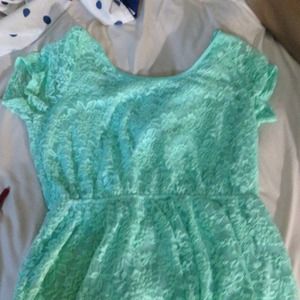 Modcloth floral peplum top!