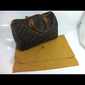 SP0040 louis Vuitton speedy 35 handbag
