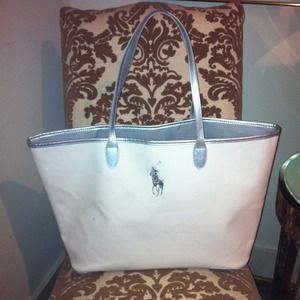 Sold Authentic Polo Ralph Lauren Large Tote!