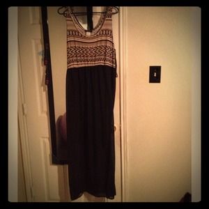 🚫sold in bundle🚫🚫Tribal maxi dress size 1x