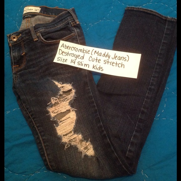 Abercrombie Kids Jeans Size 14 slim - Picture 1 of 1