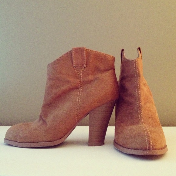 F21 ankle boots