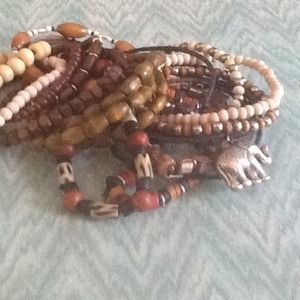 Wooden bracelets