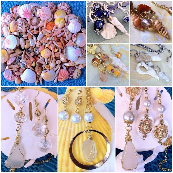🌹Authentic Handcrafted Florida Sea Shell Jewelry - Picture 2 of 4