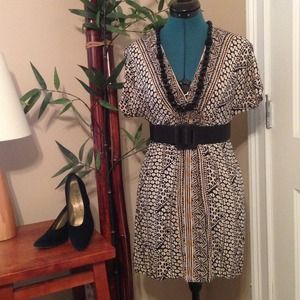 Nordstrom tribal print cotton dress