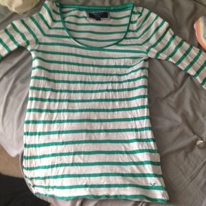AE strip shirt