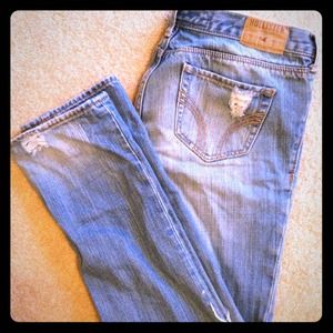 ⭐️bundle⭐️Hollister skinny jean and comfy shirt