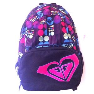 Roxy backpack book bag