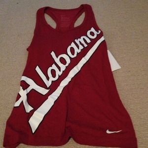 Nike Alabama racer back tank & T shirt