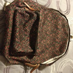 Brandy Melville floral backpack
