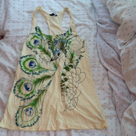 Peacock tank top
