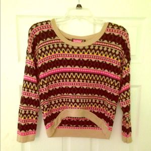 Never been worn patterned sweater