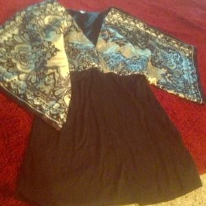 You can't go wrong with black and gold!