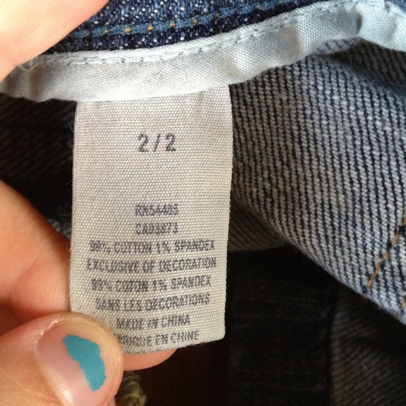 American Eagle blue jean shorts - Picture 3 of 4