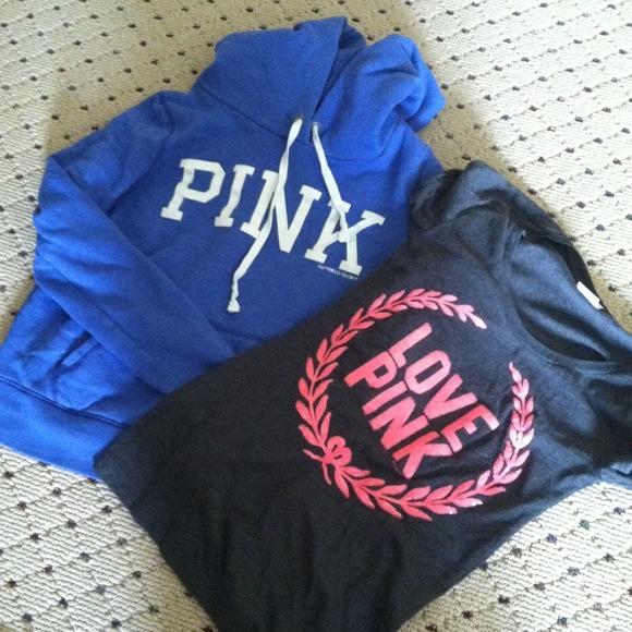Pink Sweatshirt and Tee Bundle