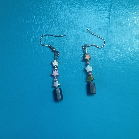Magnetic star earrings
