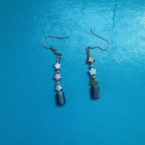 Magnetic star earrings