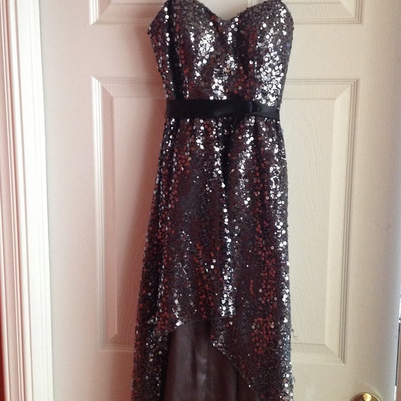 Gorgeous Peuder Sequin High Low Dress!