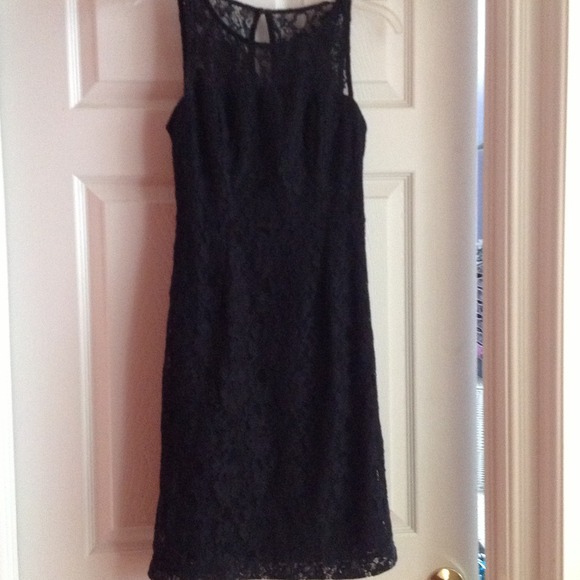 Banana Republic Black Laced Dress