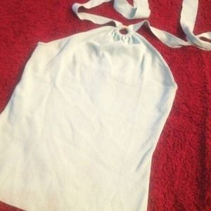 A light Mint green/Turquoise Halter