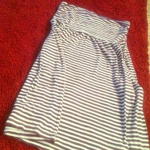 Grape Purple Striped Dress