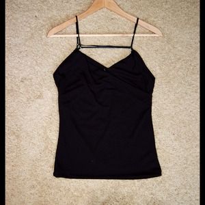 Limited leather strap top. Size small.