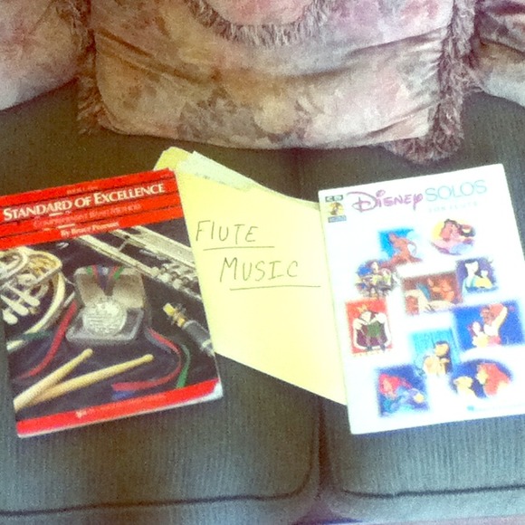 *Reserved* . Flute Music books