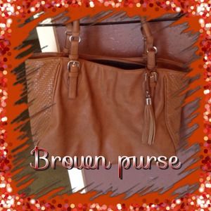 Very cute like new brown purse