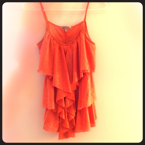Size small Charlotte Russe orange tank