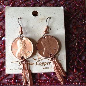 Penny earrings