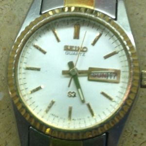 Seiko gold and silver tone Ladies watch