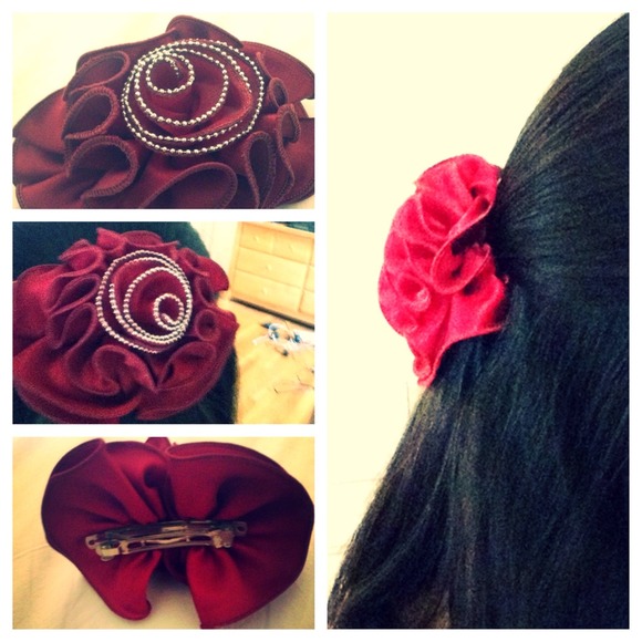 Adorable flower hair clip