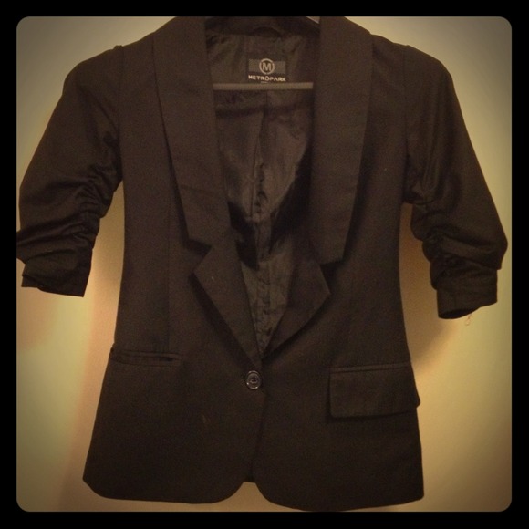 Black blazer