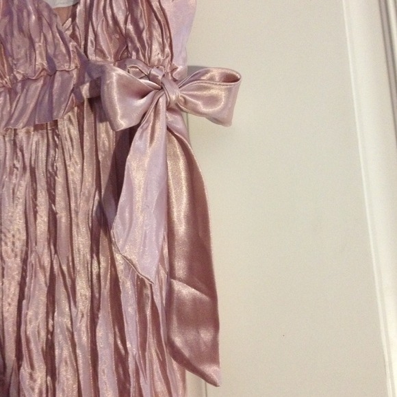 ***Pink Shimmery Babydoll Top*** - Picture 2 of 4