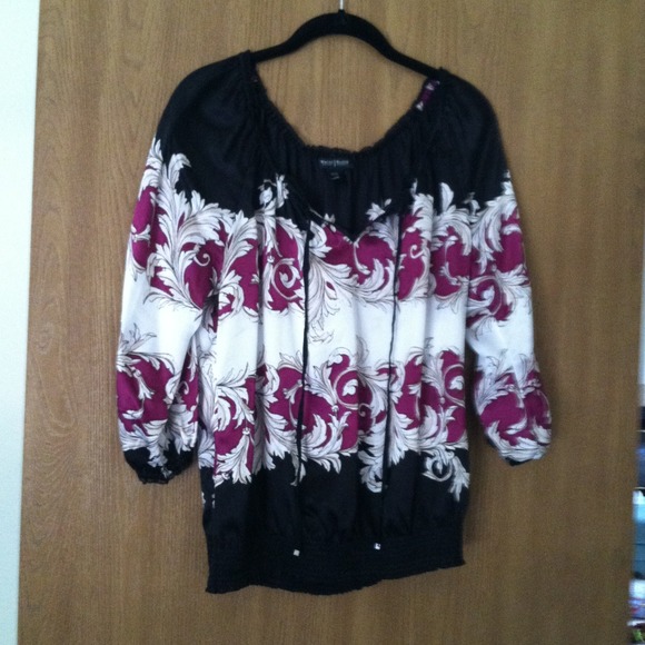 WHBM silk top size medium