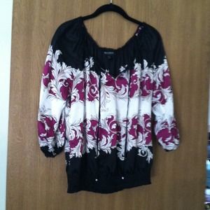 WHBM silk top size medium