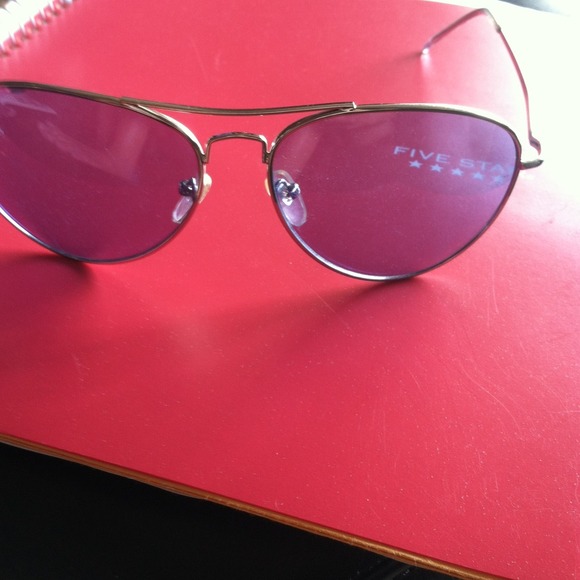 Blue tint sunglasses