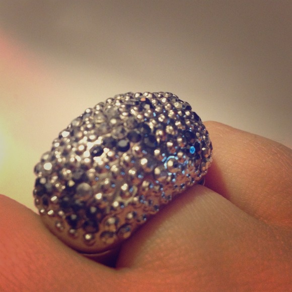 Oversized statement ring! Bling! Bling!