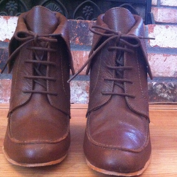 Pilar Abril Wedge Booties - Picture 3 of 3