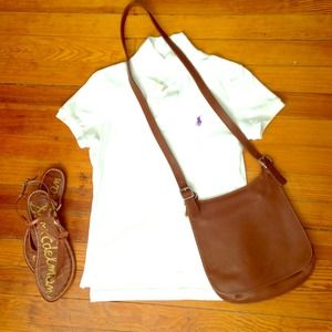 Coach Leather Cross Body Bag - Vintage