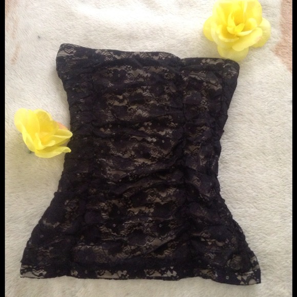 Lace tube tops Sz. Small