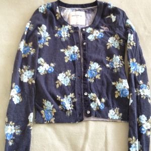 Floral cardigan from Abercrombie kids