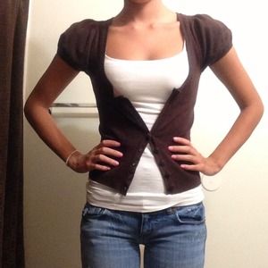 Rue 21 brown cardigan